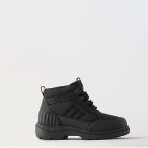 Nylon Black Zara Kids Boots In Size 8 NWT